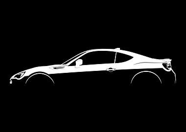 BRZ (ZC6) Silhouette