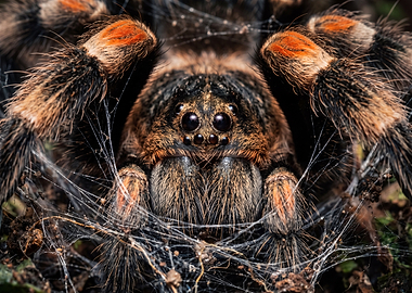 Close-up of a Tarantula Spider