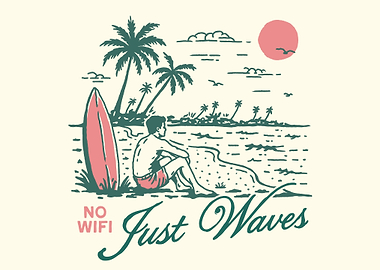 No Wifi Just Waves
