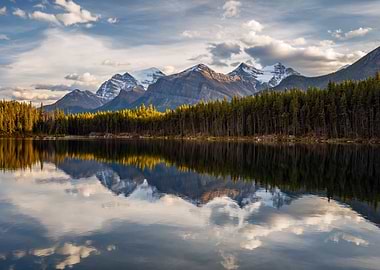 Mountain Lake Reflection