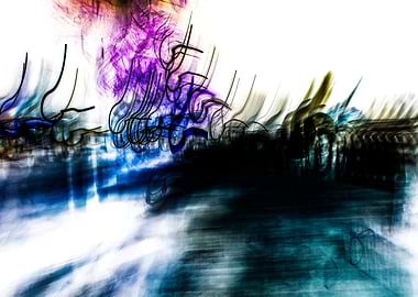 Abstract Light Streaks