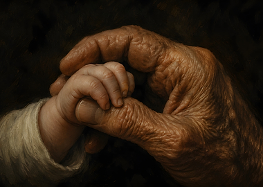 Generations Holding Hands