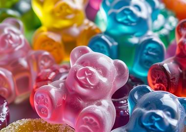 Gummy Bear Candies Assortment
