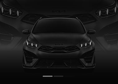 Black Kia Ceed SW