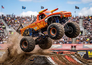 El Toro Loco Monster Truck Jump