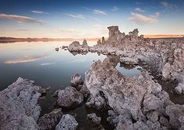 Mono Lake Tufa Towers at Sunset