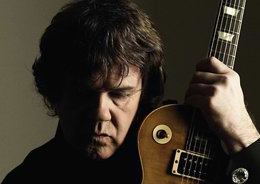 Musician with Electric Guitar gary moore