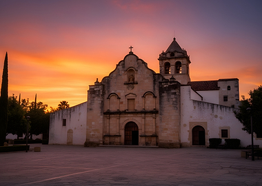Church at Sunset