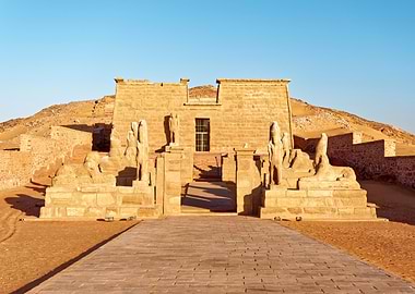 Ancient Egyptian Temple Wadi Sebua