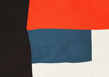 Abstract Geometric Color Blocks