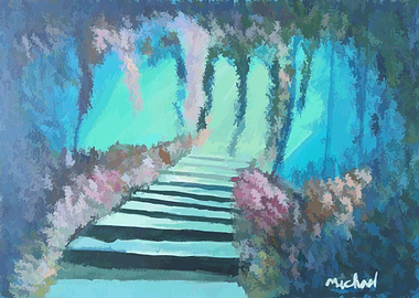 Enchanted Stairway to Light