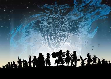 Final Fantasy Characters Silhouette
