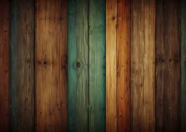 Rustic Wood Plank Background