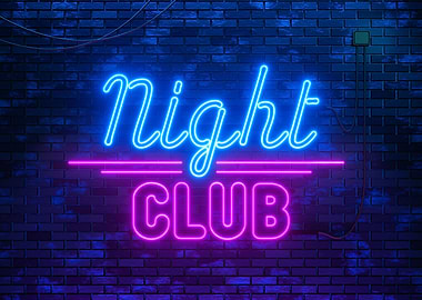 Nightclub Neon Sign