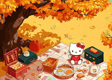Hello Kitty Autumn Picnic