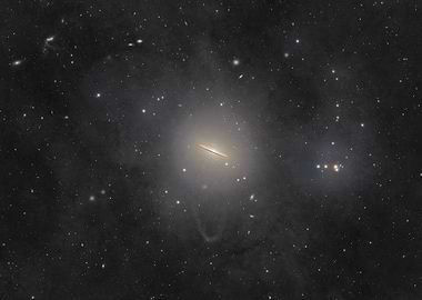 Sombrero Galaxy and Companions