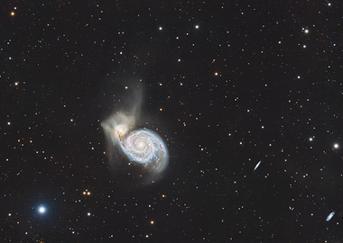 Whirlpool Galaxy and Companions