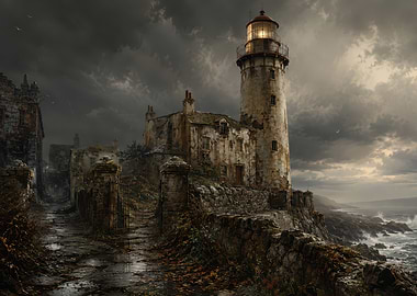 Haunted Lighthouse and Village
