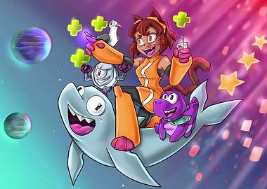 Gameoverse gaming art