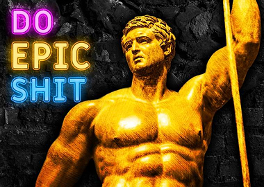 Do Epic Shit Neon Statue