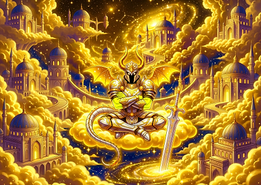 Dragon Knight in Celestial City