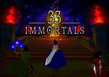 33 Immortals Game Art