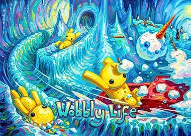 Wobbly Life Game Art