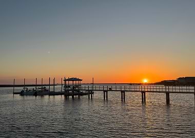 Sunset over Steinhatchee