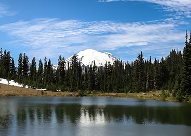 Snow Capped Reflections
