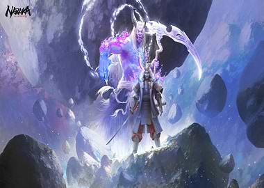 Naraka: Bladepoint Samurai and Spirit