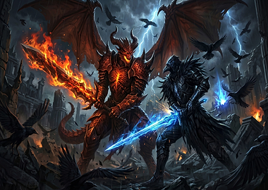 Epic Fantasy Battle