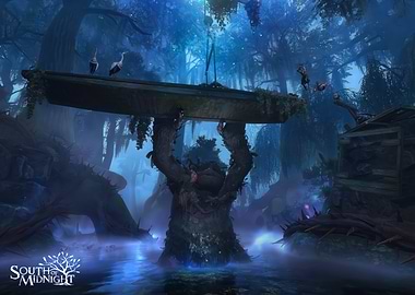 South of Midnight Swamp Creature