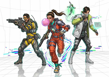 Apex Legends Characters in Action