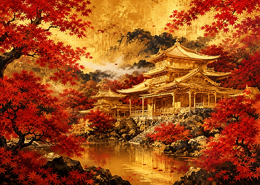 Golden Temple in Autumn