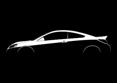 G6 GXP Coupe Silhouette