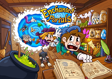Enchanted Portals Game Art