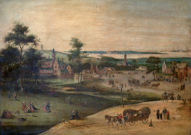Village on the Scheldt