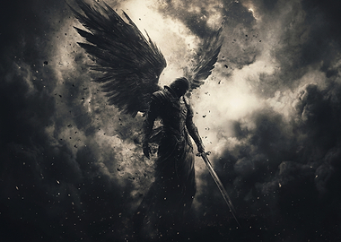 Dark Angel with Sword