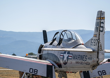 North American T-28 Trojan US Marines Aircraft