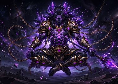 Dark Void Demon Warrior