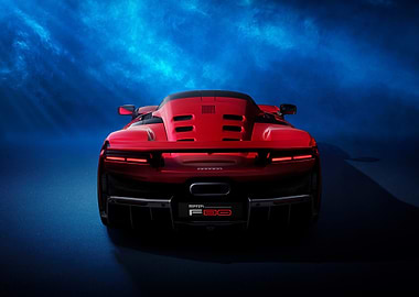 Ferrari F80 Rear View