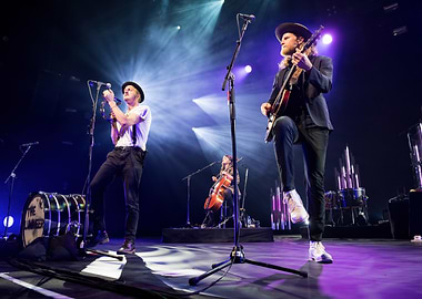 The Lumineers Performing Live on Stage