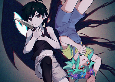 Omori and Basil Digital Fan Art