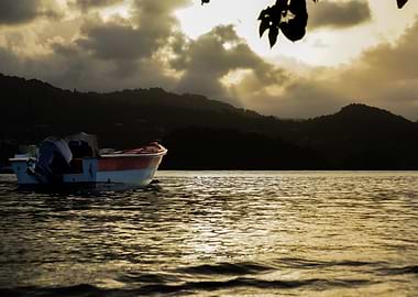 Boat at Sunset