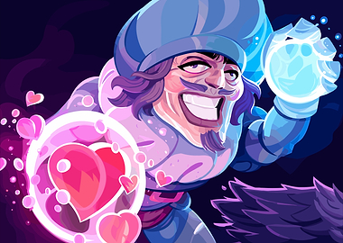 Pixel Art Prince Charming Character