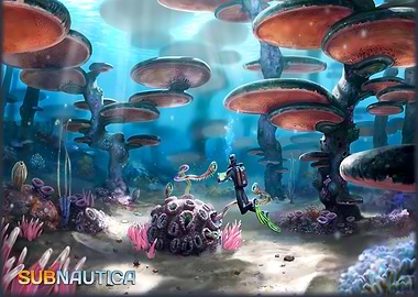 Subnautica Underwater Exploration Scene