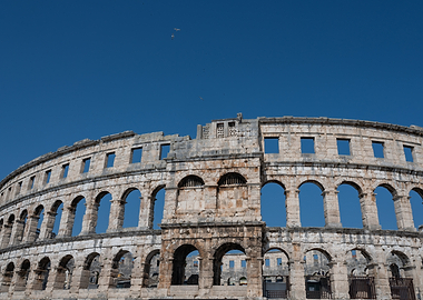 Ancient Roman Arena in Pula