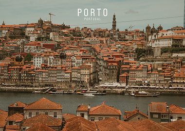 Scenic View of Porto Portugal
