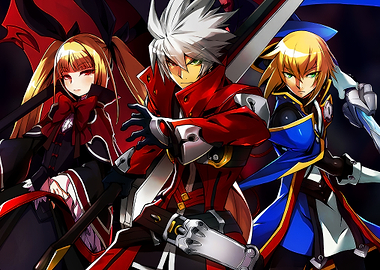 BlazBlue Characters Ragna Rachel Jin