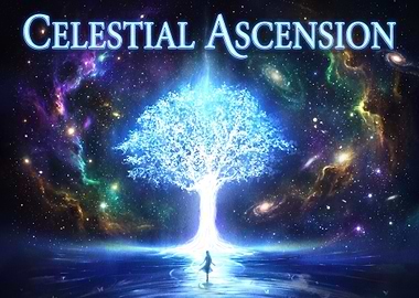 Celestial Ascension Cosmic Tree